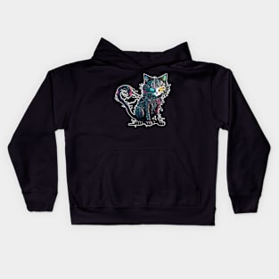 Cyber Kitty T-Shirt 3 Kids Hoodie